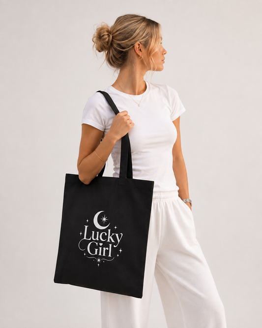 Lucky Girl Tote Bag