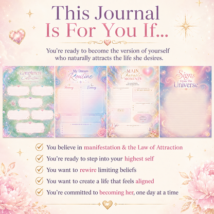 Lucky Girl Affirmation Journal