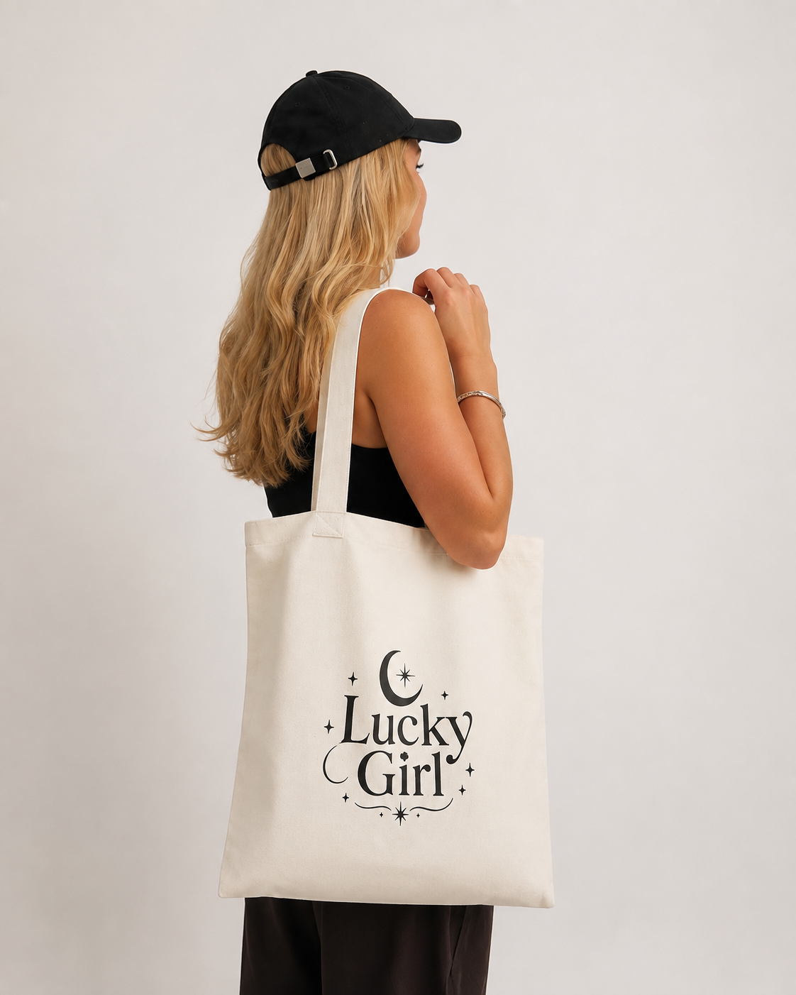 Lucky Girl Tote Bag