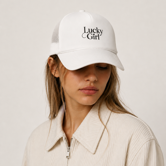 Lucky Girl Foam Cap